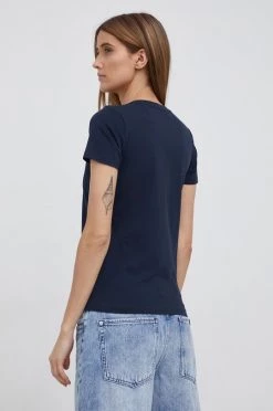 Κοντομάνικο Μπλουζάκι Pepe Jeans VIOLETTE χρώμα: ναυτικό μπλε -Pepe Jeans Sales Store unnamed file 1815