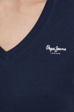 Κοντομάνικο Μπλουζάκι Pepe Jeans VIOLETTE χρώμα: ναυτικό μπλε -Pepe Jeans Sales Store unnamed file 1817
