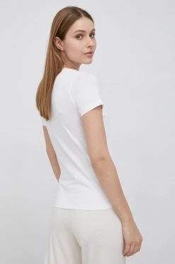 Κοντομάνικο Βαμβακερό μπλουζάκι Pepe Jeans BEATRIZ άσπρο -Pepe Jeans Sales Store unnamed file 1855