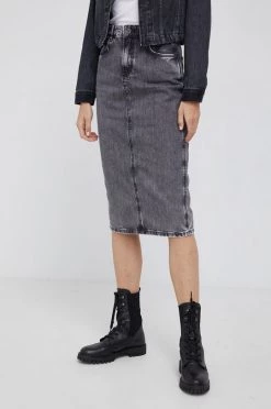 Φούστες Τζιν φούστα Pepe Jeans PIPER γκρι