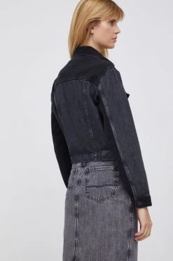 Κοντά μπουφάν Τζιν μπουφάν Pepe Jeans TIFFANY MIX χρώμα: μαύρο 10 Κοντά μπουφάν Τζιν μπουφάν Pepe Jeans TIFFANY MIX χρώμα: μαύρο -Pepe Jeans Sales Store unnamed file 1870