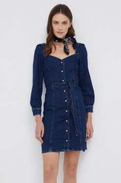 Φορέματα Φόρεμα τζιν Pepe Jeans JENNA μπλε -Pepe Jeans Sales Store unnamed file 1888