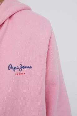 Με φερμουάρ Βαμβακερή μπλούζα Pepe Jeans Calista Zipper χρώμα: μοβ, -Pepe Jeans Sales Store unnamed file 189
