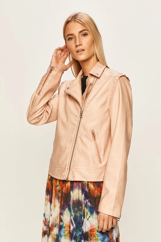 Κοντά μπουφάν Pepe Jeans - Ραμόνεσκα Pina ροζ 3 Κοντά μπουφάν Pepe Jeans - Ραμόνεσκα Pina ροζ