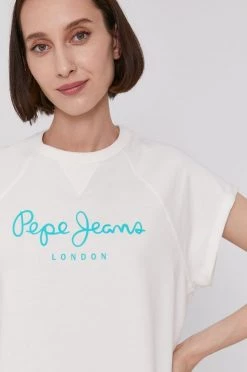 Κοντομάνικο Μπλουζάκι Pepe Jeans GALA χρώμα: άσπρο -Pepe Jeans Sales Store unnamed file 1964