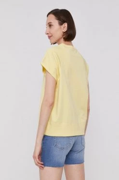 Κοντομάνικο Μπλουζάκι Pepe Jeans GALA χρώμα: κίτρινο -Pepe Jeans Sales Store unnamed file 1968