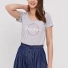 Κοντομάνικο Μπλουζάκι Pepe Jeans BLANCHE γκρι -Pepe Jeans Sales Store unnamed file 1998