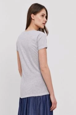 Κοντομάνικο Μπλουζάκι Pepe Jeans BLANCHE γκρι -Pepe Jeans Sales Store unnamed file 2000