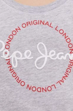 Κοντομάνικο Μπλουζάκι Pepe Jeans BLANCHE γκρι -Pepe Jeans Sales Store unnamed file 2002