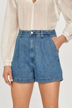 Σορτς Pepe Jeans - Тζιν σορτς Laurel μπλε