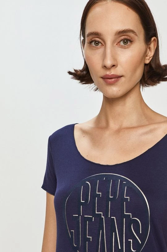 Κοντομάνικο Pepe Jeans - Μπλουζάκι Bella σκούρο μπλε 4 Κοντομάνικο Pepe Jeans - Μπλουζάκι Bella σκούρο μπλε - Image 2