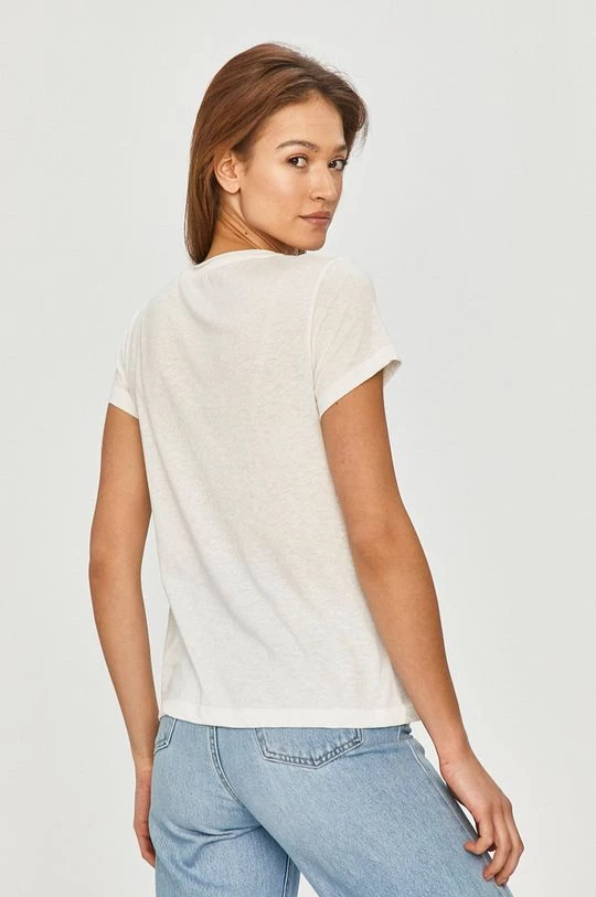 Κοντομάνικο Pepe Jeans - Μπλουζάκι Bibiana λευκό 5 Κοντομάνικο Pepe Jeans - Μπλουζάκι Bibiana λευκό - Image 3