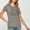 Κοντομάνικο Pepe Jeans - Μπλουζάκι Bibiana γκρί -Pepe Jeans Sales Store unnamed file 2051