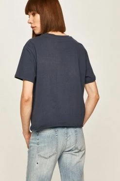 Κοντομάνικο Pepe Jeans - Μπλουζάκι Fleur σκούρο μπλε -Pepe Jeans Sales Store unnamed file 2076