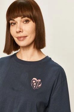 Κοντομάνικο Pepe Jeans - Μπλουζάκι Fleur σκούρο μπλε -Pepe Jeans Sales Store unnamed file 2077