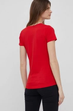 Κοντομάνικο Μπλουζάκι Pepe Jeans Bellrose N χρώμα: κόκκινο -Pepe Jeans Sales Store unnamed file 208