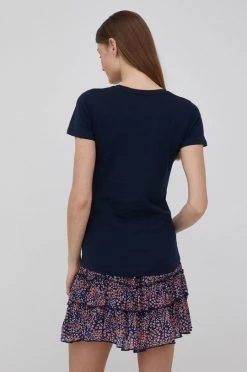 Κοντομάνικο Μπλουζάκι Pepe Jeans Bellrose N χρώμα: ναυτικό μπλε -Pepe Jeans Sales Store unnamed file 213