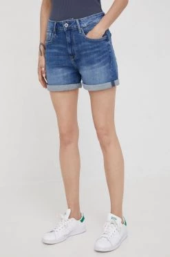 Σορτς Τζιν σορτς Pepe Jeans Mary Short ναυτικό μπλε