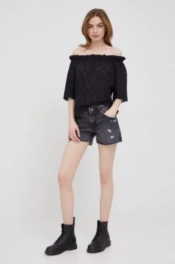 Σορτς Τζιν σορτς Pepe Jeans Thrasher μαύρο 8 Σορτς Τζιν σορτς Pepe Jeans Thrasher μαύρο -Pepe Jeans Sales Store unnamed file 2147