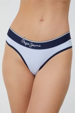 Σλιπ Pepe Jeans Petal μπλε -Pepe Jeans Sales Store unnamed file 2197