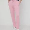 Παντελόνια φόρμας Βαμβακερό παντελόνι Pepe Jeans Calista Pants χρώμα: ροζ
