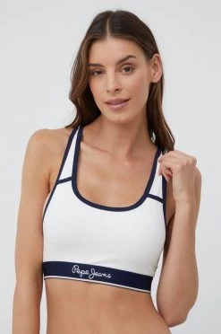 Σουτιέν Pepe Jeans Noa άσπρο -Pepe Jeans Sales Store unnamed file 2209