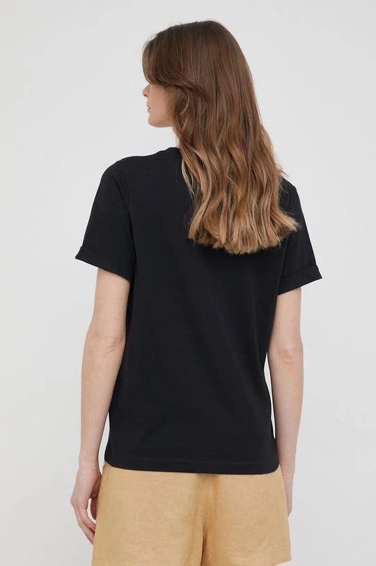 Κοντομάνικο Βαμβακερό μπλουζάκι Pepe Jeans Babette μαύρο 5 Κοντομάνικο Βαμβακερό μπλουζάκι Pepe Jeans Babette μαύρο - Image 3