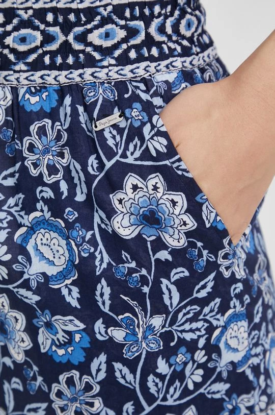 Σορτς Βαμβακερό σορτσάκι Pepe Jeans Maud ναυτικό μπλε 6 Σορτς Βαμβακερό σορτσάκι Pepe Jeans Maud ναυτικό μπλε - Image 4