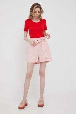 Σορτς Λινό σορτς Pepe Jeans Muriel ροζ -Pepe Jeans Sales Store unnamed file 2269