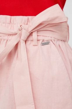 Σορτς Λινό σορτς Pepe Jeans Muriel ροζ -Pepe Jeans Sales Store unnamed file 2271