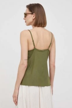 Μπλούζες Μπλουζάκι Pepe Jeans Marga πράσινο -Pepe Jeans Sales Store unnamed file 23