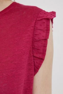 Μπλούζες Λευκή μπλούζα Pepe Jeans Daysies χρώμα: μοβ 11 Μπλούζες Λευκή μπλούζα Pepe Jeans Daysies χρώμα: μοβ -Pepe Jeans Sales Store unnamed file 2301