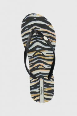 Δίχαλο Σαγιονάρες Pepe Jeans Rake Savage χρώμα: μαύρο -Pepe Jeans Sales Store unnamed file 2320