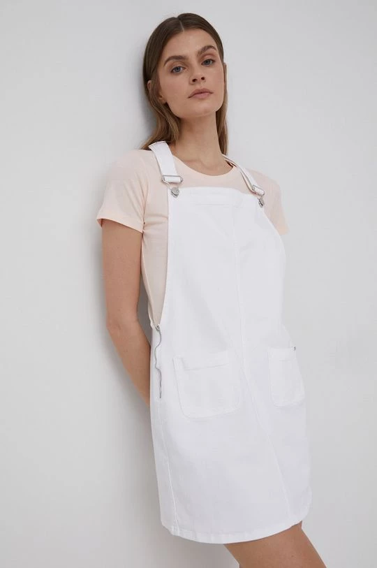 Φορέματα Φόρεμα τζιν Pepe Jeans Vesta άσπρο, 3 Φορέματα Φόρεμα τζιν Pepe Jeans Vesta άσπρο,