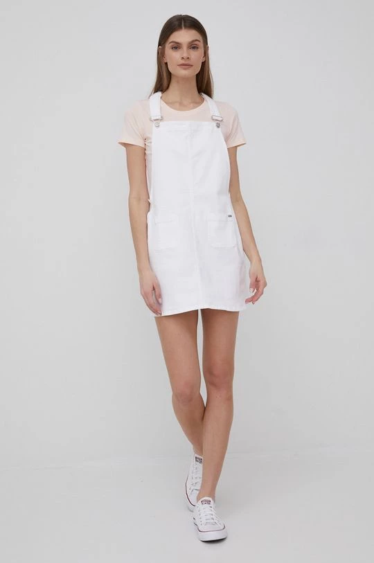 Φορέματα Φόρεμα τζιν Pepe Jeans Vesta άσπρο, 4 Φορέματα Φόρεμα τζιν Pepe Jeans Vesta άσπρο, - Image 2