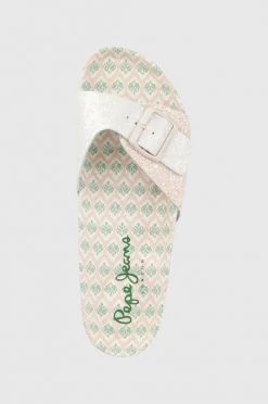 Σαγιονάρες Παντόφλες Pepe Jeans Oban Sweet χρώμα: ροζ -Pepe Jeans Sales Store unnamed file 2367