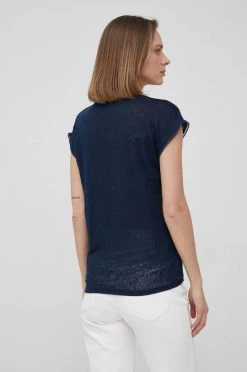 Κοντομάνικο Λευκό μπλουζάκι Pepe Jeans Clementine ναυτικό μπλε -Pepe Jeans Sales Store unnamed file 2376