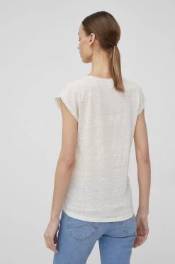 Κοντομάνικο Λευκό μπλουζάκι Pepe Jeans Clementine μπεζ 9 Κοντομάνικο Λευκό μπλουζάκι Pepe Jeans Clementine μπεζ -Pepe Jeans Sales Store unnamed file 2384