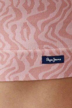 Αμάνικος Top Pepe Jeans Liv χρώμα: ροζ -Pepe Jeans Sales Store unnamed file 2391