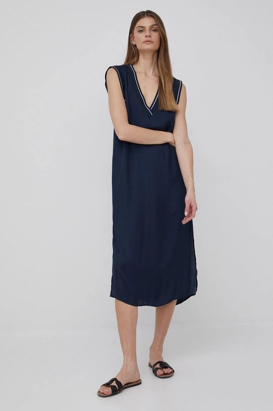 Φορέματα Φόρεμα Pepe Jeans Matilda ναυτικό μπλε, 4 Φορέματα Φόρεμα Pepe Jeans Matilda ναυτικό μπλε, - Image 2