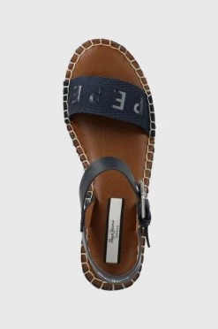 Σανδάλια Pepe Jeans Witney Logo χρώμα: ναυτικό μπλε -Pepe Jeans Sales Store unnamed file 2410