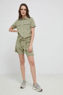 Ολόσωμες φόρμες Pepe Jeans - Ολόσωμη φόρμα Tess καφέ πράσινο 8 Ολόσωμες φόρμες Pepe Jeans - Ολόσωμη φόρμα Tess καφέ πράσινο -Pepe Jeans Sales Store unnamed file 2494