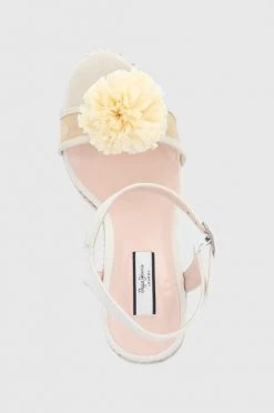 Σανδάλια Pepe Jeans χρώμα: κρεμ -Pepe Jeans Sales Store unnamed file 2501