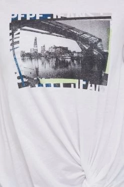 Κοντομάνικο Μπλουζάκι Pepe Jeans DAIA άσπρο -Pepe Jeans Sales Store unnamed file 2516