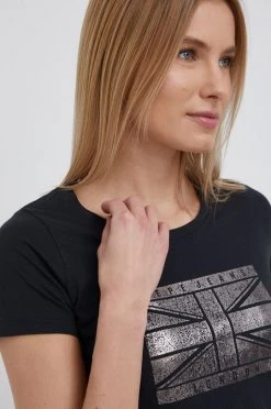 Κοντομάνικο Βαμβακερό μπλουζάκι Pepe Jeans BEATRIZ μαύρο 10 Κοντομάνικο Βαμβακερό μπλουζάκι Pepe Jeans BEATRIZ μαύρο -Pepe Jeans Sales Store unnamed file 2520