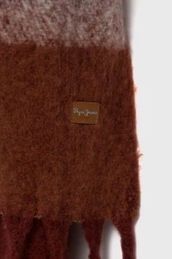 Κασκόλ Pepe Jeans ADELE SCARF χρώμα: καφέ 7 Κασκόλ Pepe Jeans ADELE SCARF χρώμα: καφέ -Pepe Jeans Sales Store unnamed file 2524