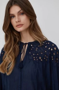 Πουκάμισα Βαμβακερό πουκάμισο Pepe Jeans Kayla χρώμα: ναυτικό μπλε, 10 Πουκάμισα Βαμβακερό πουκάμισο Pepe Jeans Kayla χρώμα: ναυτικό μπλε, -Pepe Jeans Sales Store unnamed file 253