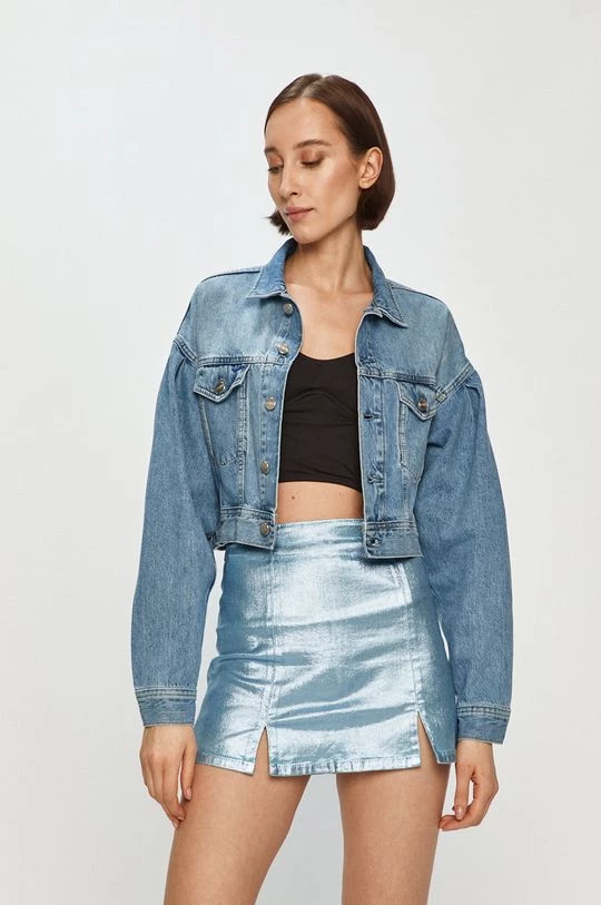 Κοντά μπουφάν Pepe Jeans - Τζιν μπουφάν Ridge μπλε 6 Κοντά μπουφάν Pepe Jeans - Τζιν μπουφάν Ridge μπλε - Image 4