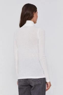 Μακρυμάνικο Longsleeve Pepe Jeans DEBORAH χρώμα: άσπρο -Pepe Jeans Sales Store unnamed file 2571