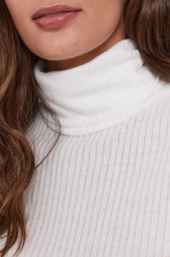 Μακρυμάνικο Longsleeve Pepe Jeans DEBORAH χρώμα: άσπρο -Pepe Jeans Sales Store unnamed file 2573